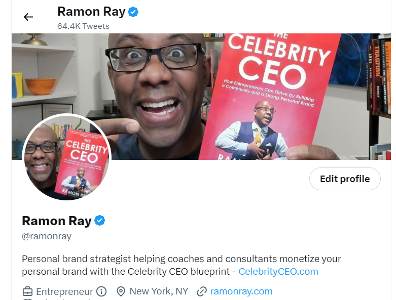 Ramon Ray with Celebrity CEO