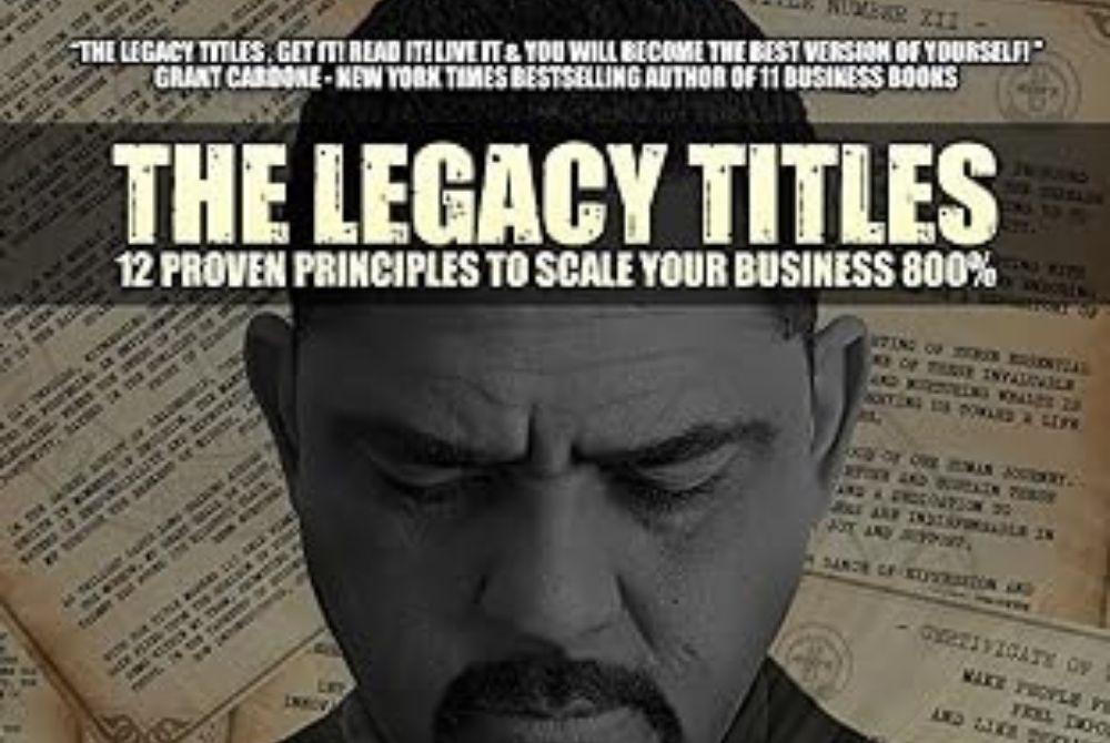 A picture of the book cover, The Legacy Titles- By Glenn Lundy